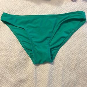 •Teal bikini bottoms•
